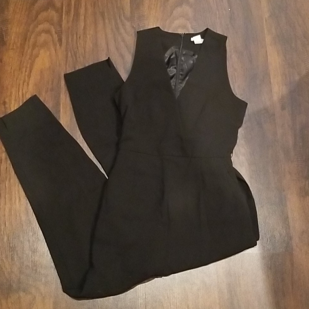 H&M sleeveless pantsuit with tie waist